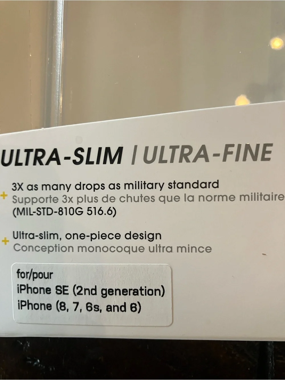 NIB Otterbox Symmetry Slim Case Clear